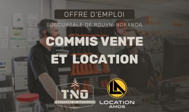 Offre d'emploi URGENT - Commis vente et location
