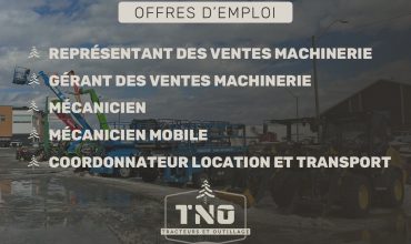 Offres d'emploi